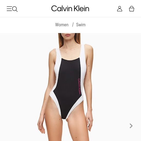 Calvin Klein Sweem Suit, New! - Picture 2 of 8